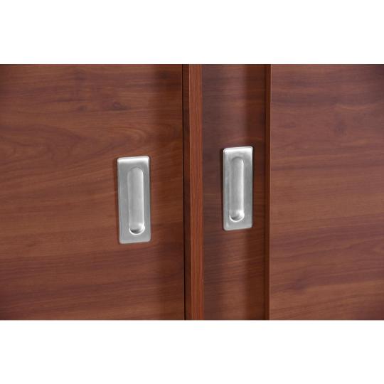 Clóset Maule 4 Puerta(s) 2 Repisa(s) 180x180x51 cm Cerezo
