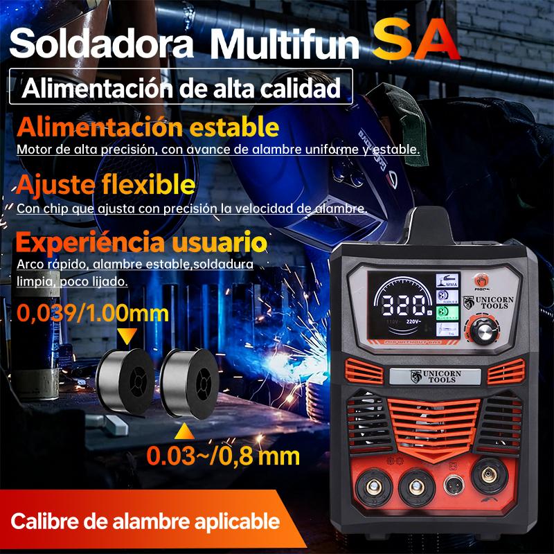 Soldadora Inverter 350A MIG MMA TIG 110V/220V