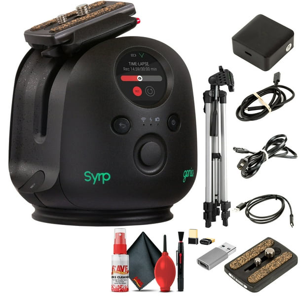 Cabezal Motorizado de Giro/inclinación con Trípode de 6 Pies y Kit de Limpieza de Cámara SYRP SY0031-0001_AG1_G2