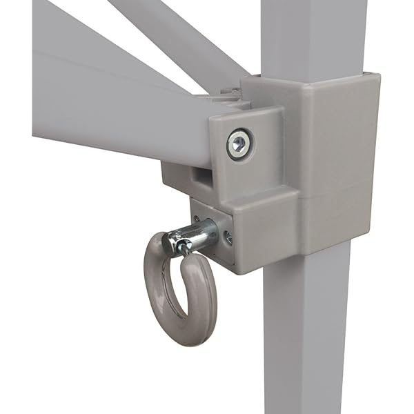 Toldo de Refugio instantáneo, 10 x 10 pies, Bolsa de Rodillo y Juego de 4 Pinchos, Pizarra Blanca Blanco pizarra Toldo de refugio