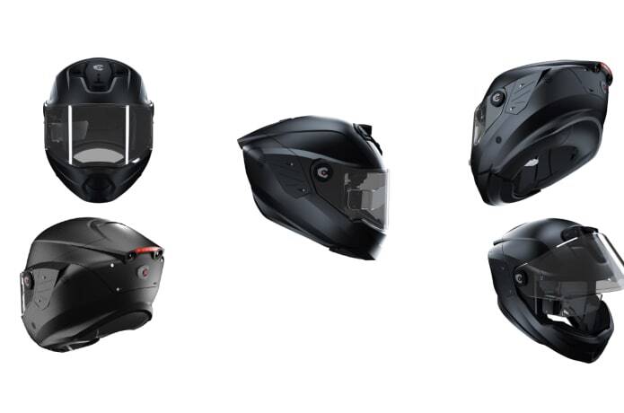 Casco de moto inteligente con grabadora de video