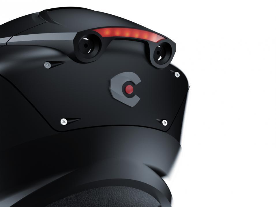 Casco de moto inteligente con grabadora de video