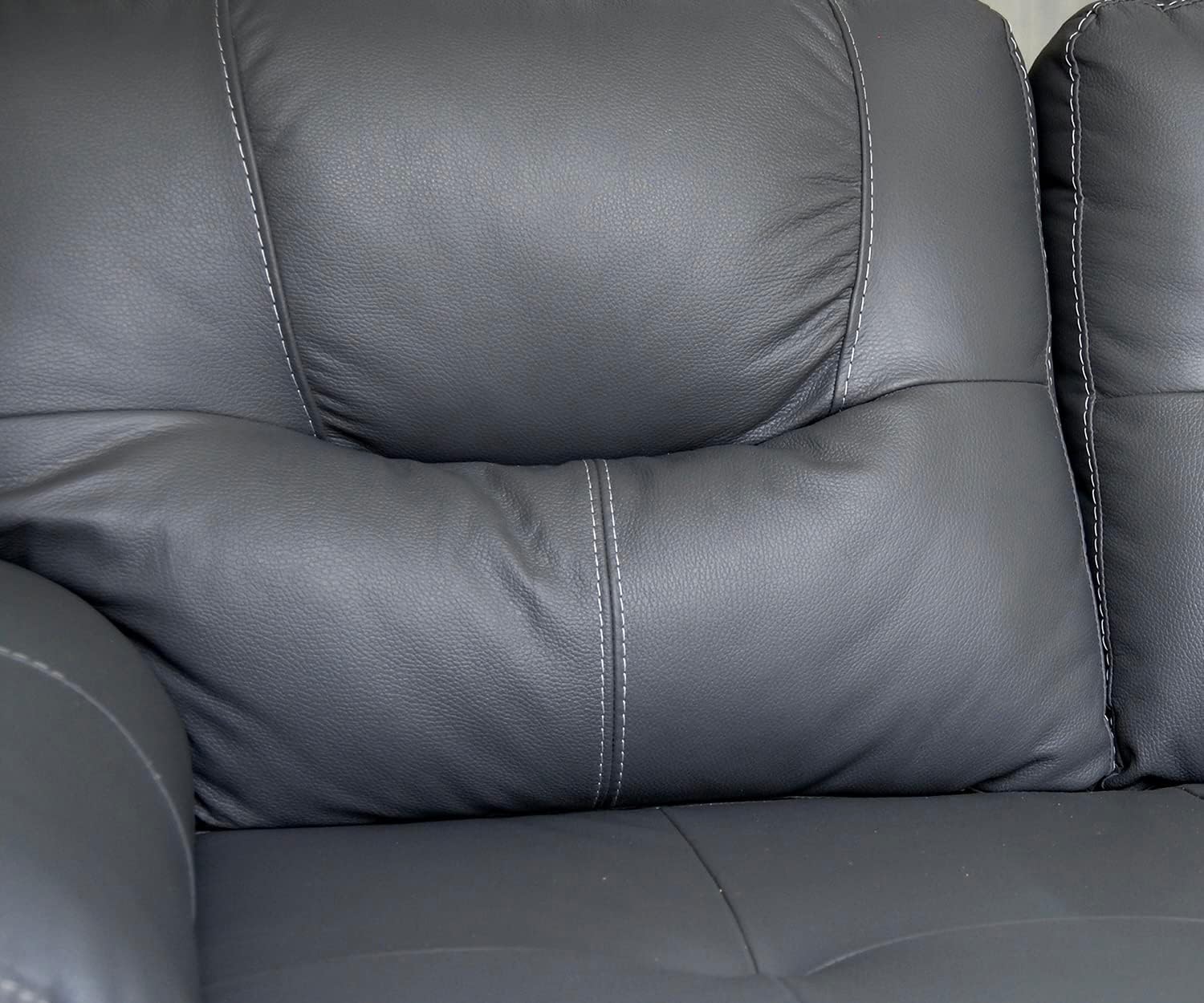 CONFORTOPIEL | Sofá de Piel Genuina Dublin (Chocolate) Medidas APROXIMADAS: (230 cm Largo x 85 cm Profundidad x 95 cm Altura)