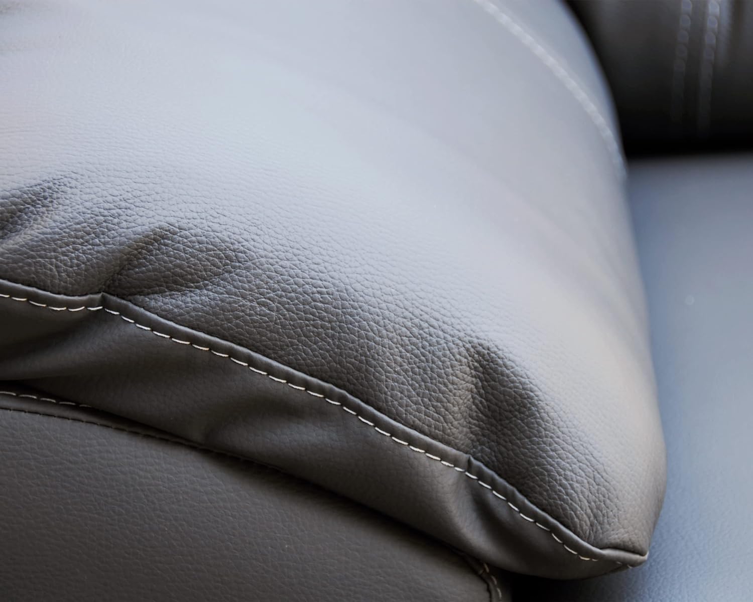 CONFORTOPIEL | Sofá de Piel Genuina Dublin (Chocolate) Medidas APROXIMADAS: (230 cm Largo x 85 cm Profundidad x 95 cm Altura)