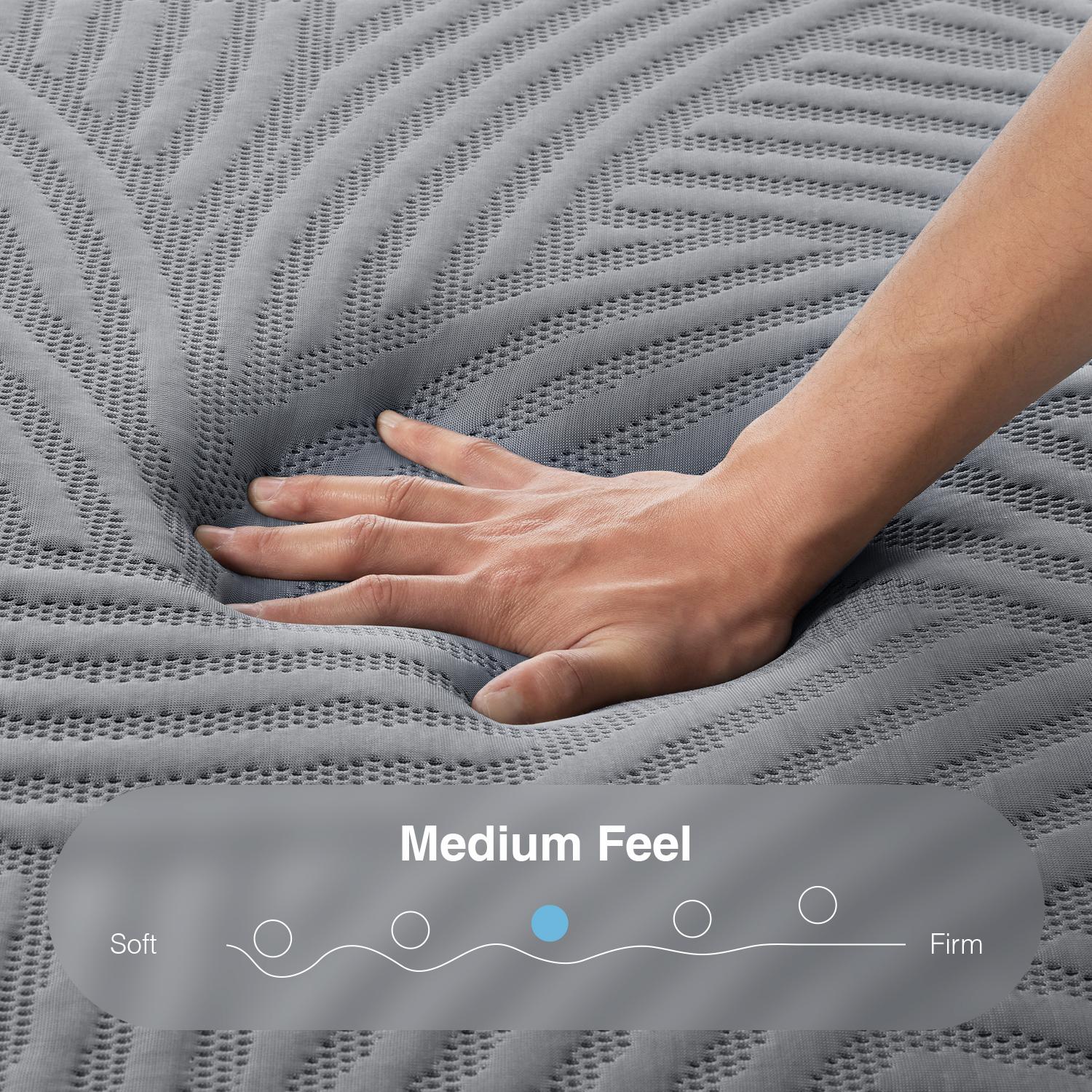 "Weightless Cooling Mattress for Heavy Users - 5-Zone Support & 8&deg;C Cooler",Fiberglass-Free Sleep Experience Temperature Regulation