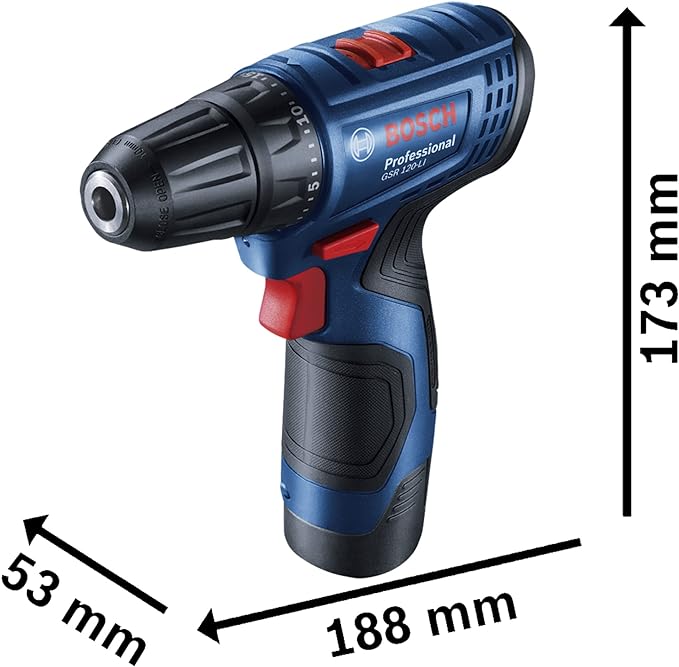 Taladro Inalámbrico GSR 120-LI Professional