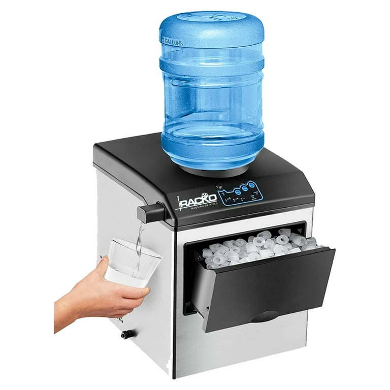 Máquina de Hielo, Capacidad de 25kg por Día para Garrafón