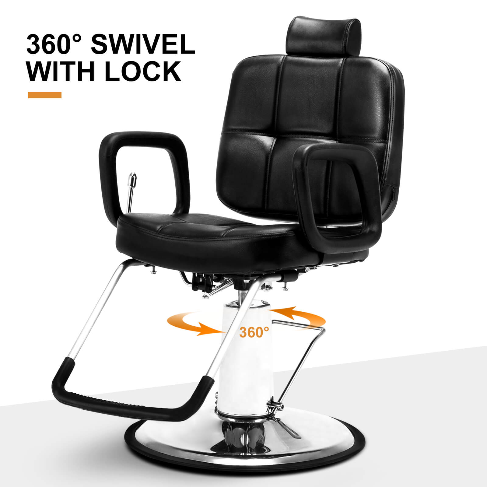 Silla de barbero reclinable hidráulica universal 2024