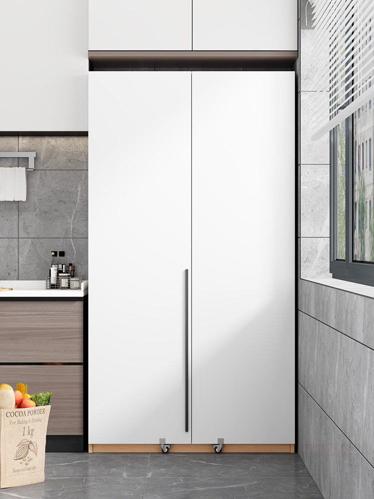 Armario multifuncional de gran capacidad de una sola pieza Aparador minimalista moderno Contra la pared armario