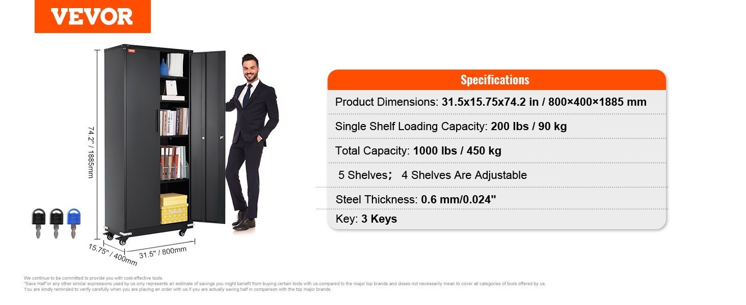 metal storage cabinet