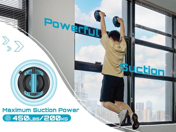 SEESII Suction Cups for Glass Lifting: 8" Tile Suction Cup Lifter with Handle and Pump, 200KG Load Capacity Heavy Duty Vacuum Lifter for Lifting Large Tile, Granite, Metal, Windows (2-Pack) SEESII Suction Cups for Glass Lifting: 8" Tile Suction Cup Lifter with Handle and Pump, 200KG Load Capacity Heavy Duty Vacuum Lifter for Lifting Large Tile, Granite, Metal, Windows (2-Pack)