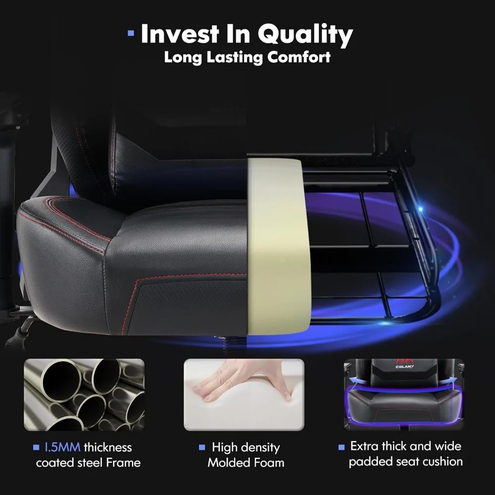 Silla para juegos, silla para computadora, silla para PC con respaldo alto