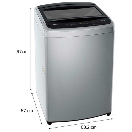 Lavadora  Carga Superior 16 Kg WT16DVTB Gris