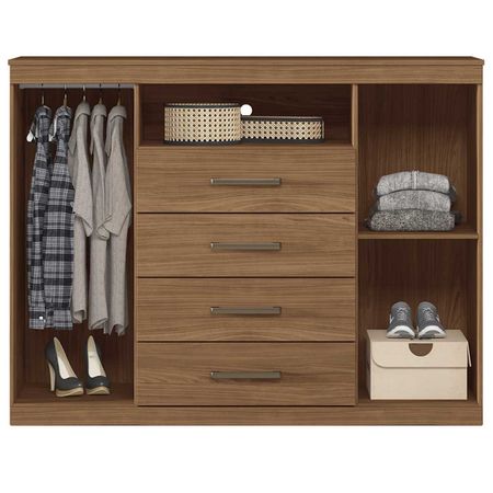 Cómoda HOME 4 Cajones Jatoba