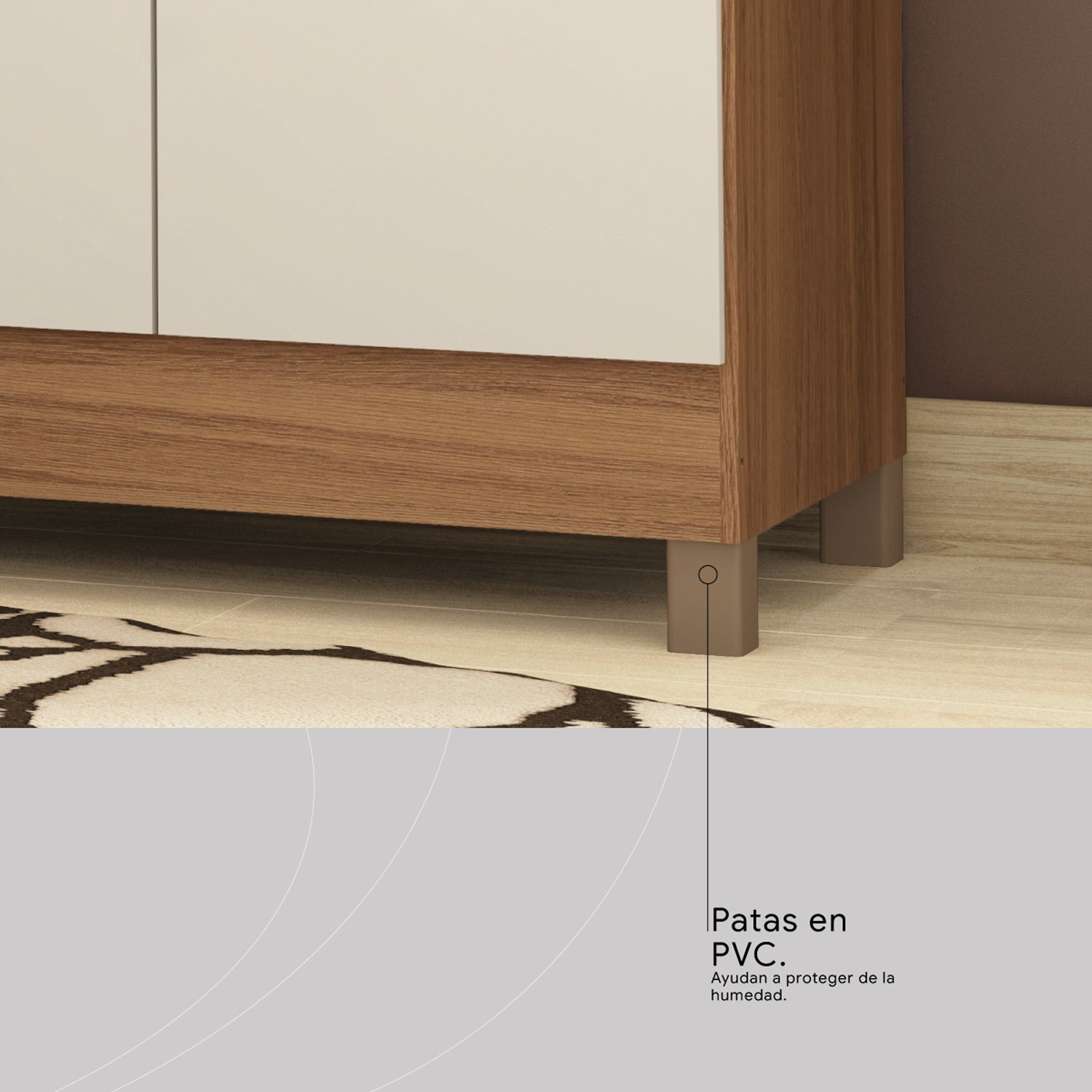 Ropero  6 Puertas 2 Cajones