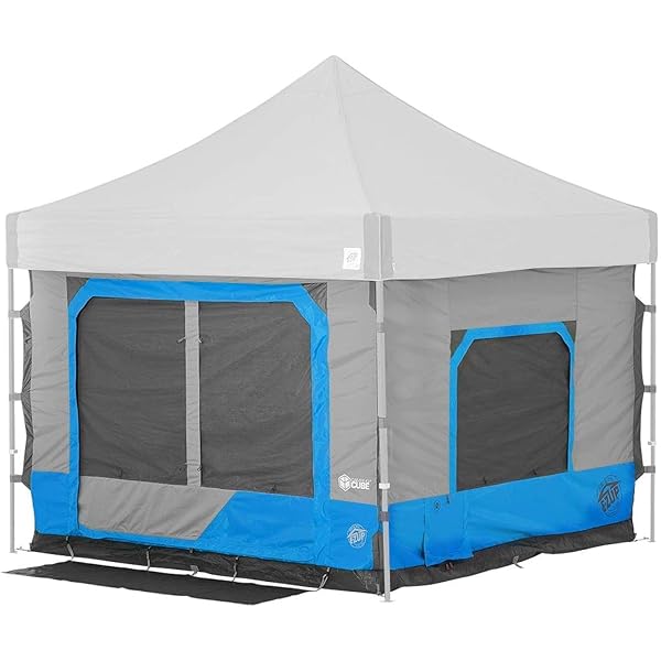 6.4 popup Outdoor Camping Tent, Royal Blue Azul Real Tienda de campaña de cabina