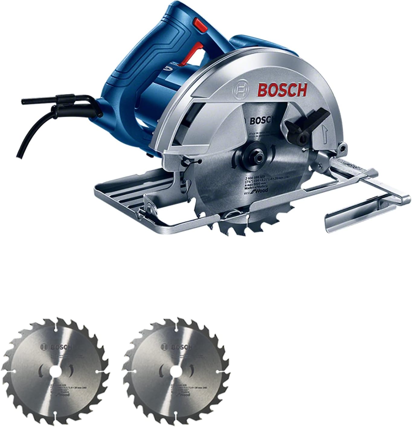 Sierra Circular Bosch GKS 150 1500W 127V 2 Discos y guía