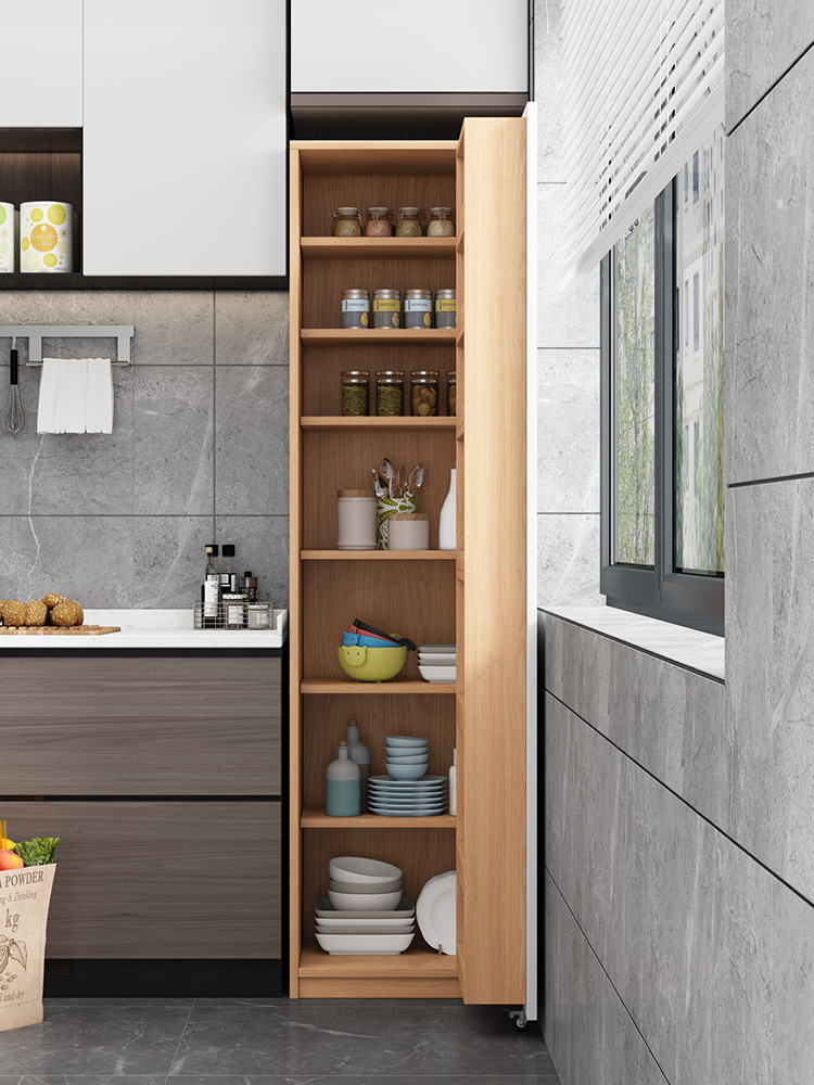 Armario multifuncional de gran capacidad de una sola pieza Aparador minimalista moderno Contra la pared armario