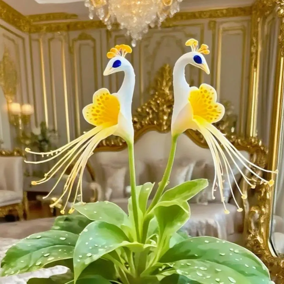 💎 Orchidea „Peacock Bloom“