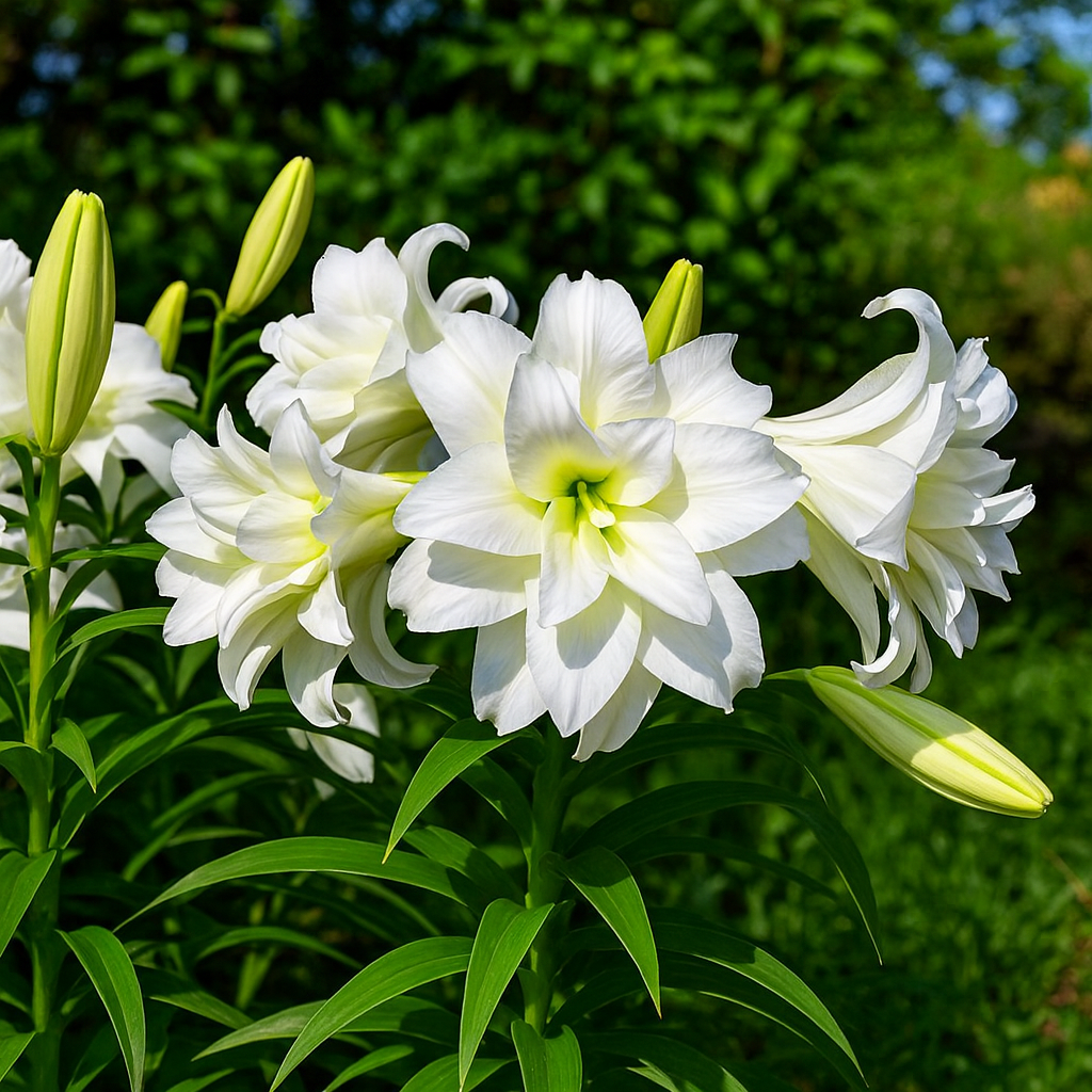 🌸 Dvojité parfumované ľalie — Kvitnutie v mnohých vrstvách, s dlhým a jemným arómou 🌸