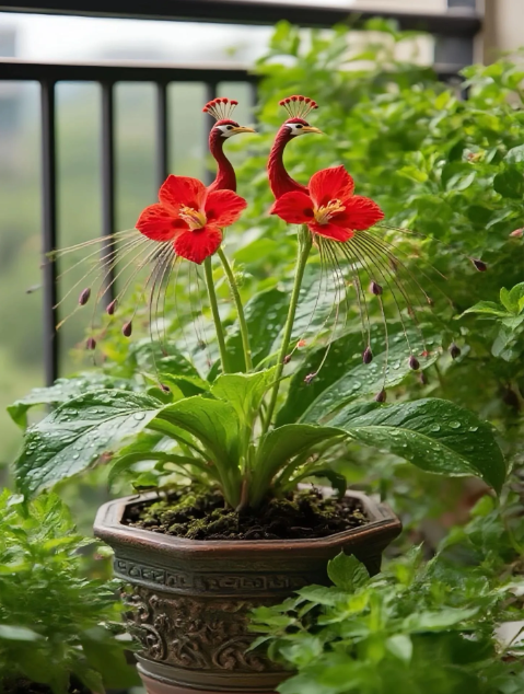 🔥Posledné 3 hodiny: 50% zľava🌺 Semená z pávieho kvetu ✨Ľahko sa pestujú