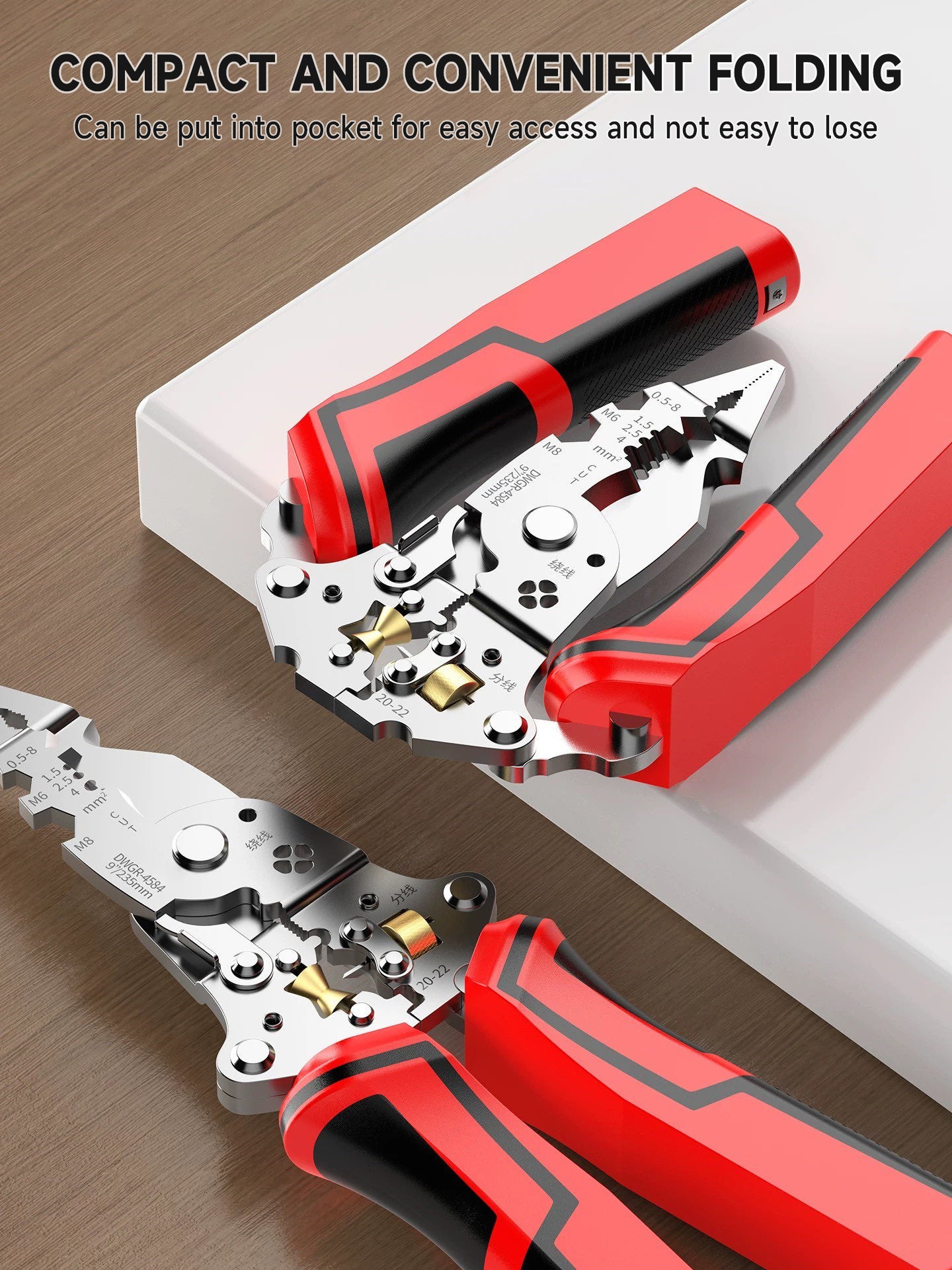 Marlenen Multifunctional Folding Pliers