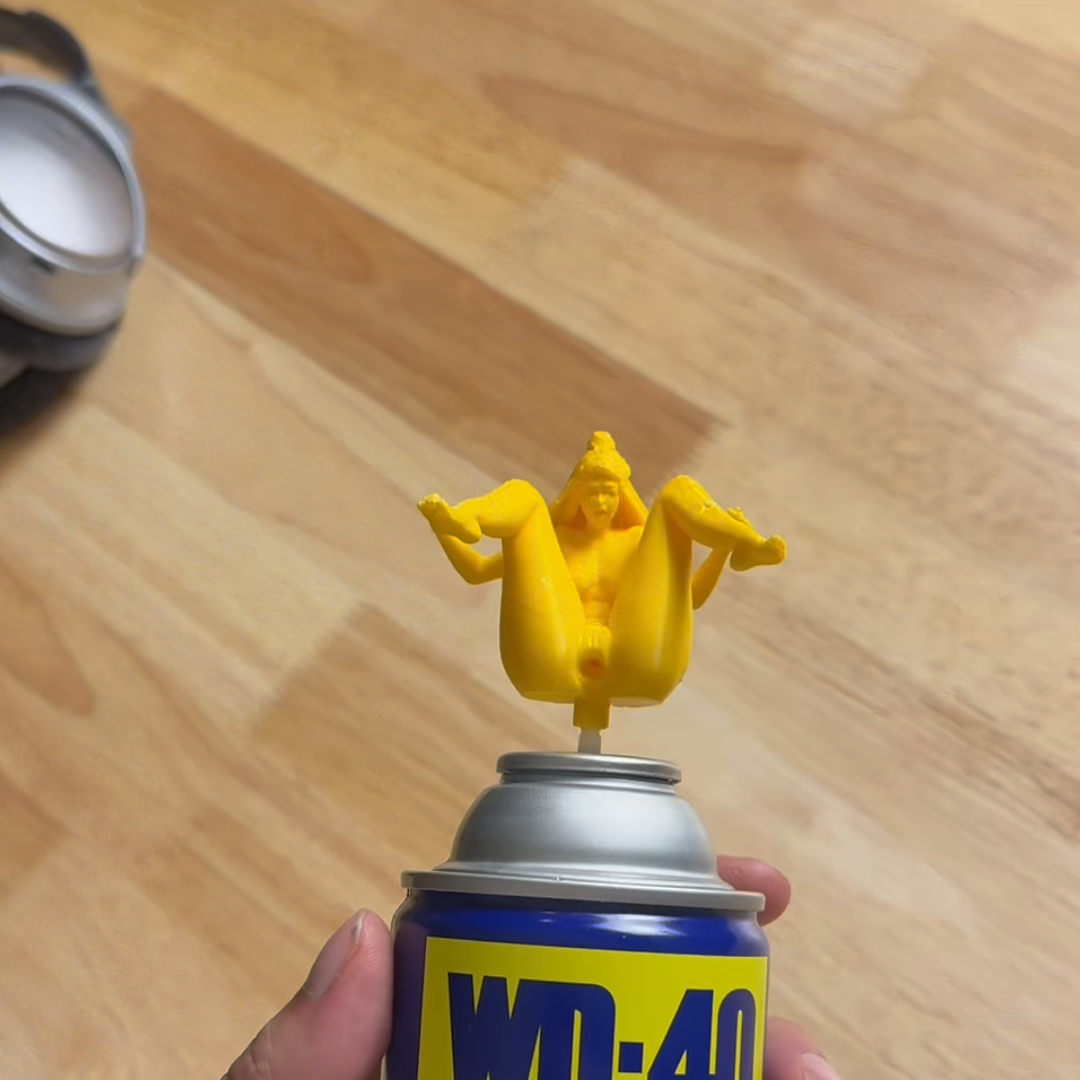 Puncham™ Fun 3D-Printed Human-Shaped Nozzle