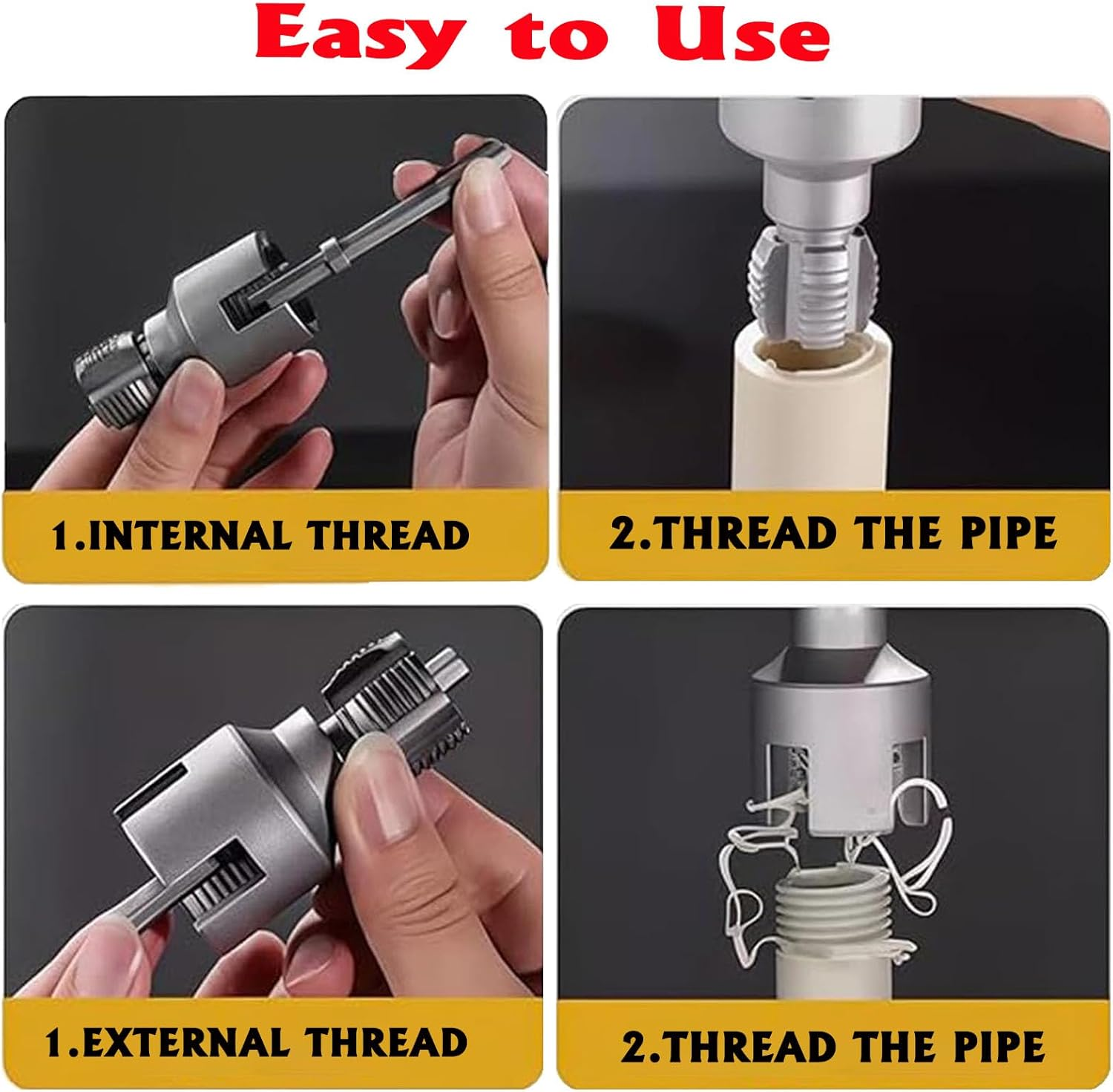 Pipe Thread Cutter (one thread every 3 seconds)