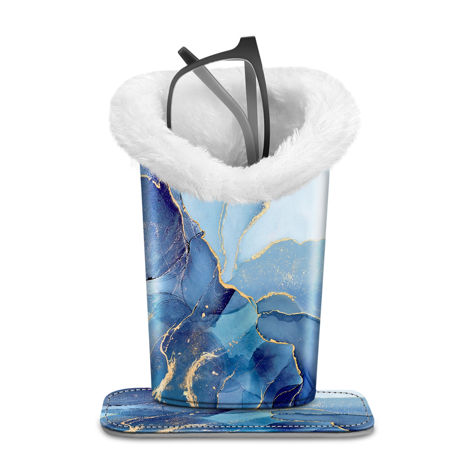 Flocked-Lined Eyeglass Stand (with Magnetic Base)