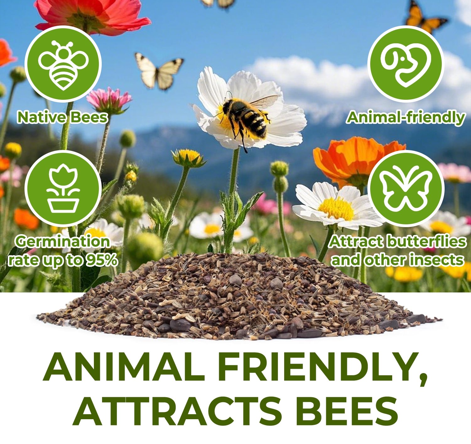 🔥Výpredaj 50% ZĽAVA🌱Prémiové mrazuvzdorné zmiešané semená trvaliek | Viac ako 60 odrôd | Ideálne pre začiatočníkov