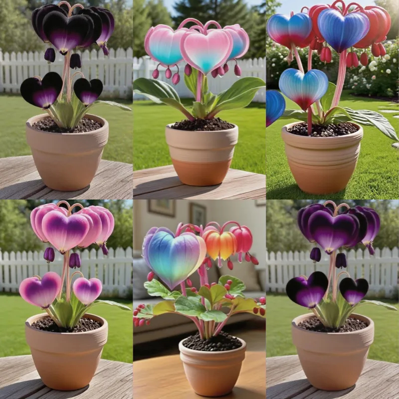 Heartwish Bulbs: Rare, Limited-Edition Blooms 🌸 | Hydroponic & Soil-Grown Magic for Luck, Beauty & Joy 🍀✨