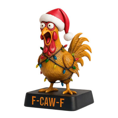 🎅🐔 Забавен адвент календар с пилешко F-Caw-F 2025