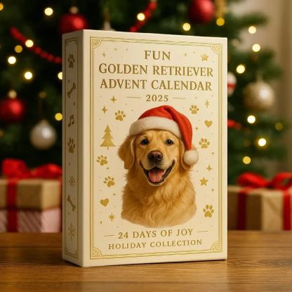 🐶Lustiger Golden Retriever Adventskalender 2025
