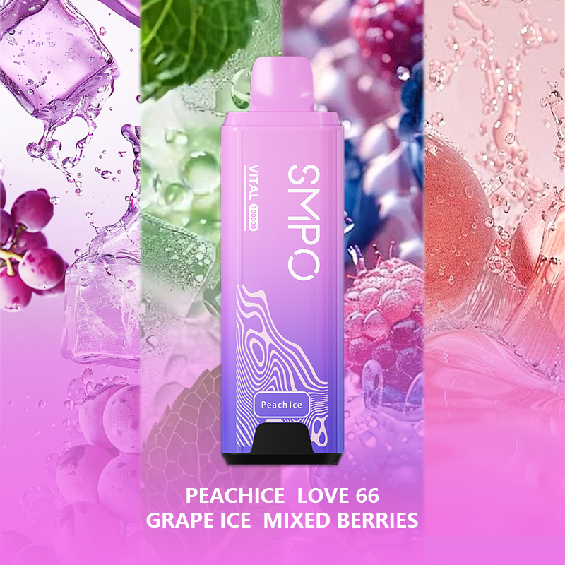 BANG BOX 100K Puffs Disposable Vape - PEACH ICE & LOVE 66 & GRAPE ICE & MIXED BERRIES
