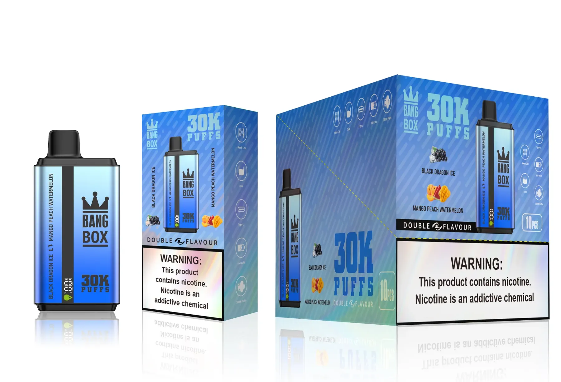 BANG BOX 30000 Puffs Double Flavor Disposable Vape