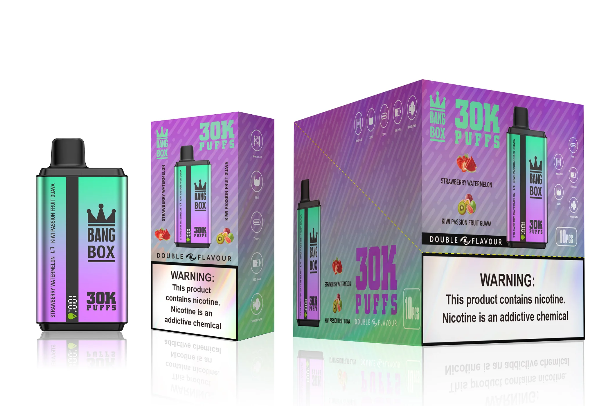 BANG BOX 30000 Puffs Double Flavor Disposable Vape