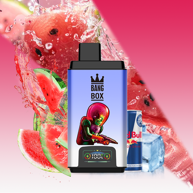 BANG BOX 50000 Puffs Double Flavor Disposable Vape-Red Bull & Watermelon Ice