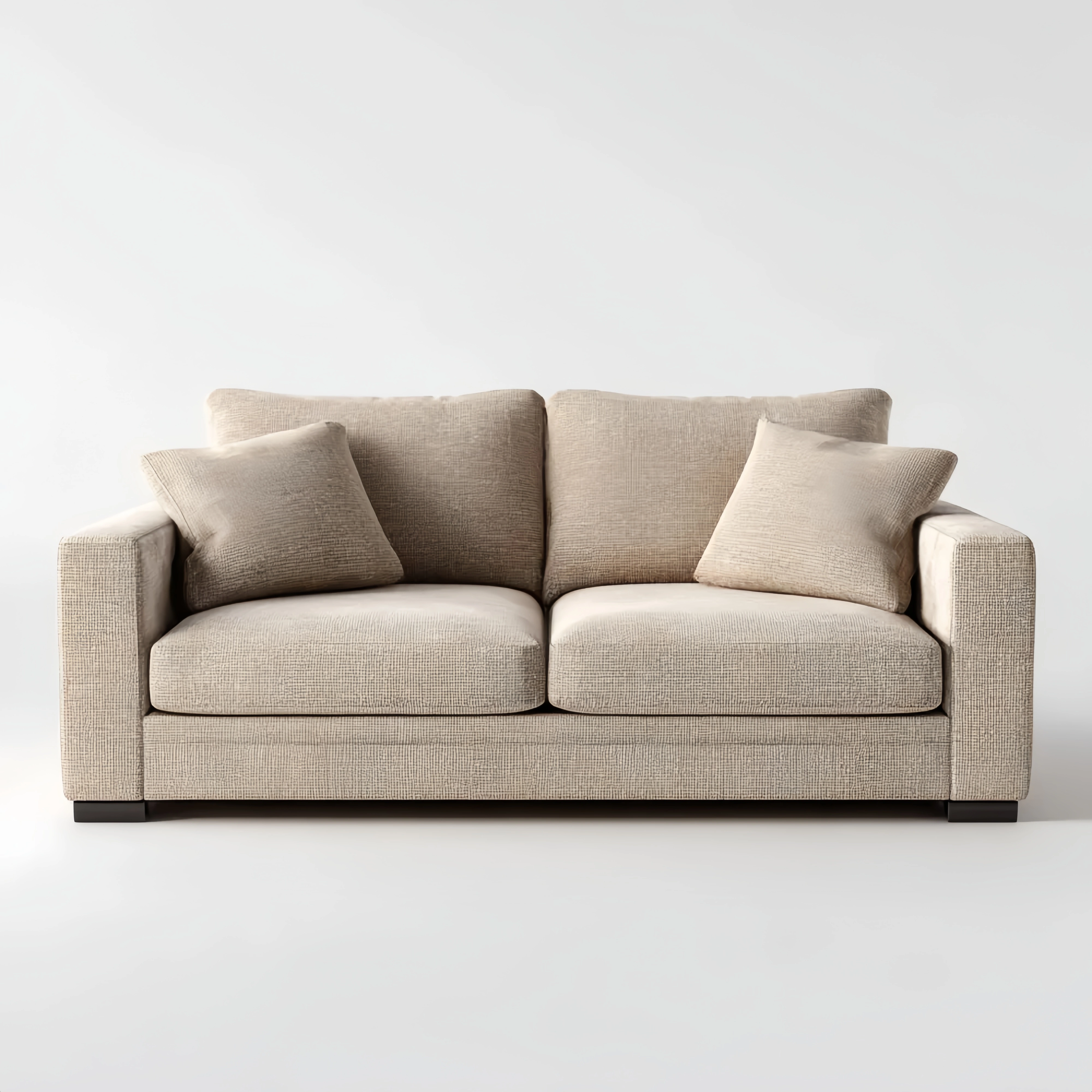 2-Sitzer-Sofa Stoff 150x85x90 cm - Beige - Modernes Design