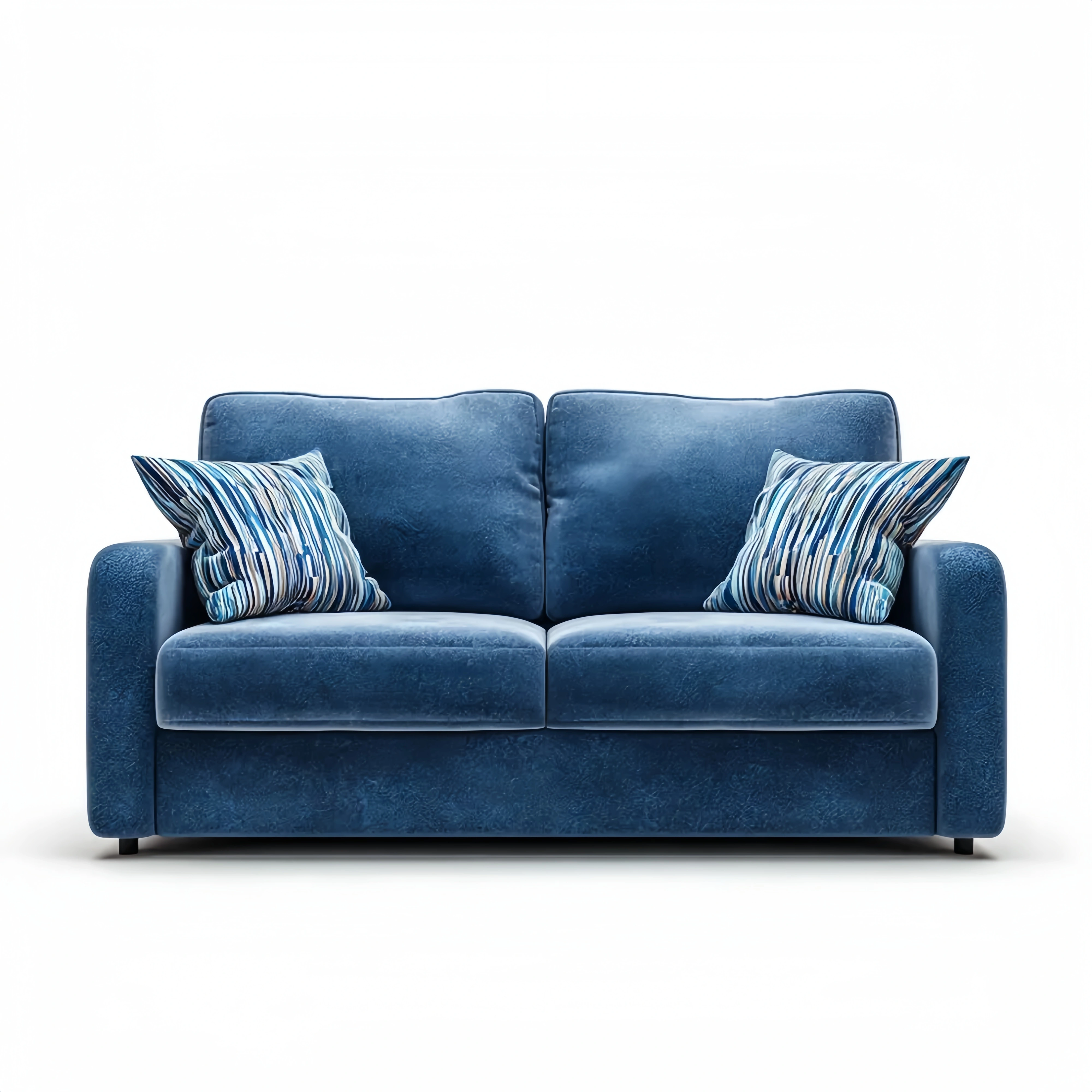 2-Sitzer-Sofa Stoff 150x85x90 cm – Blau – Modernes Design