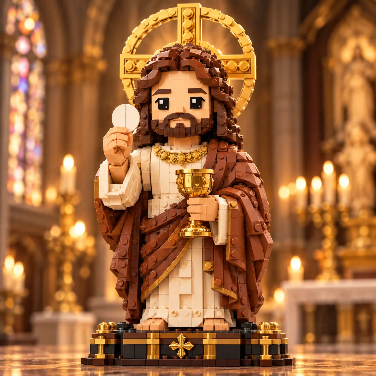 Jesus Eucharist Building Set Gift