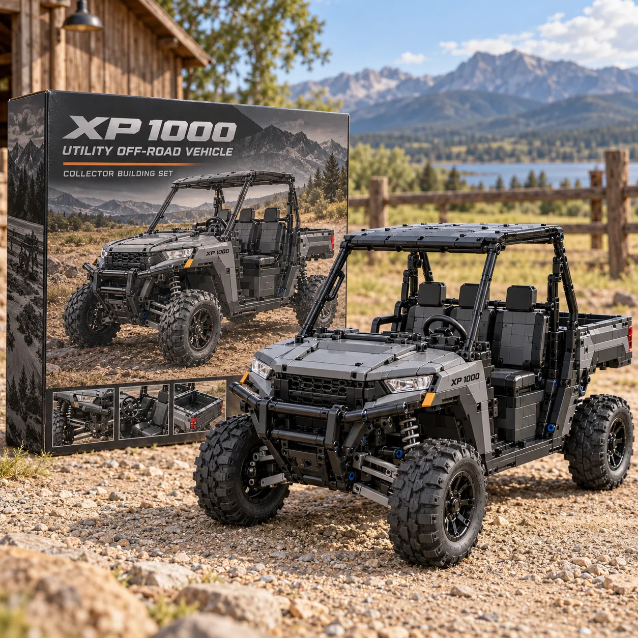 XP 1000 utility side-by-side building set