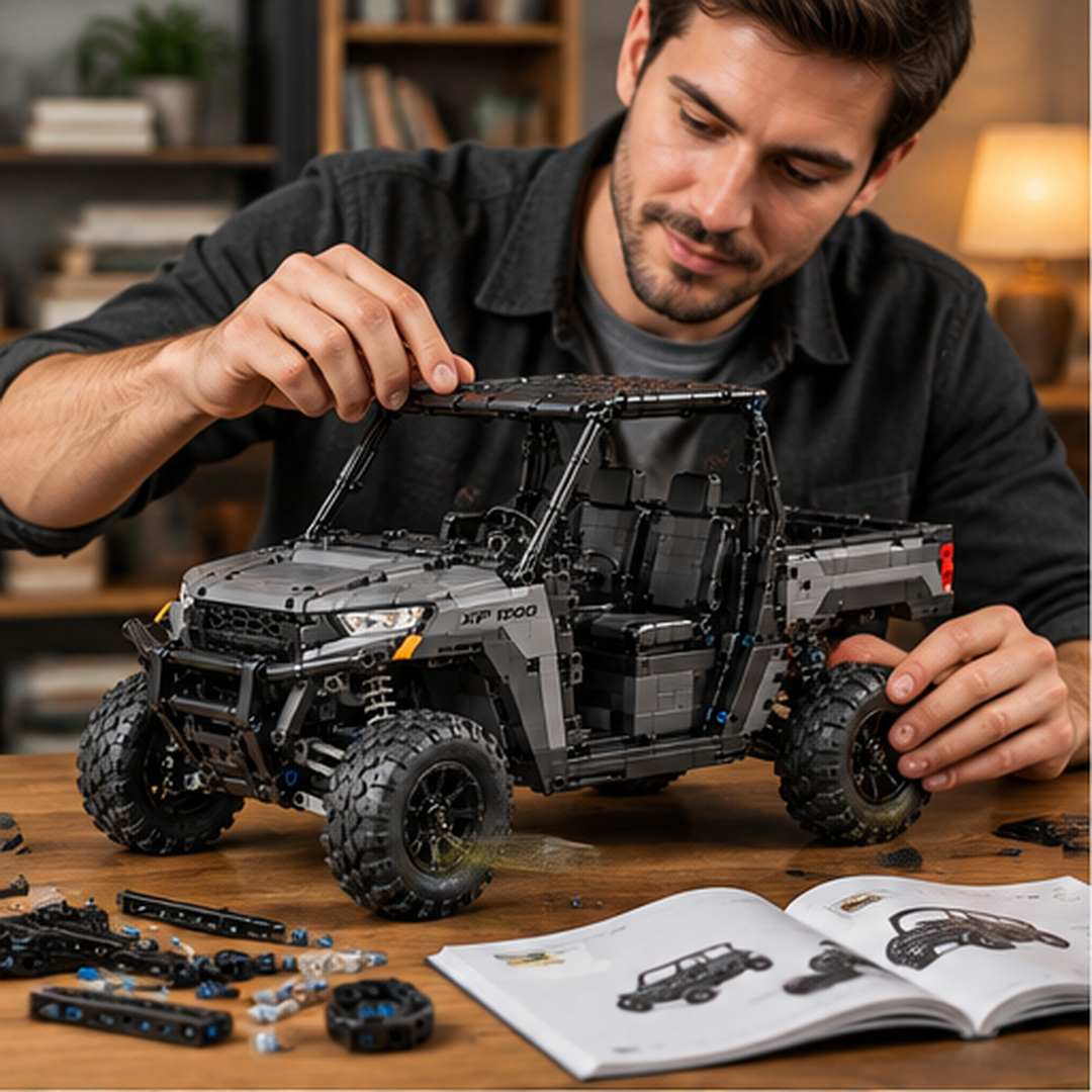 Hands-on XP 1000 utility vehicle building experience