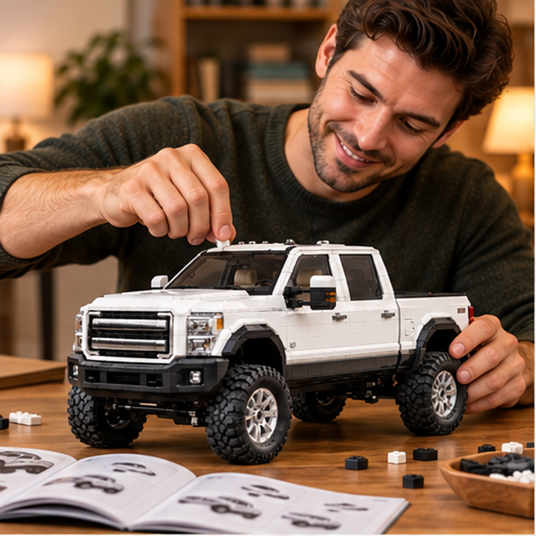 Building the 350 heavy-duty pickup model
