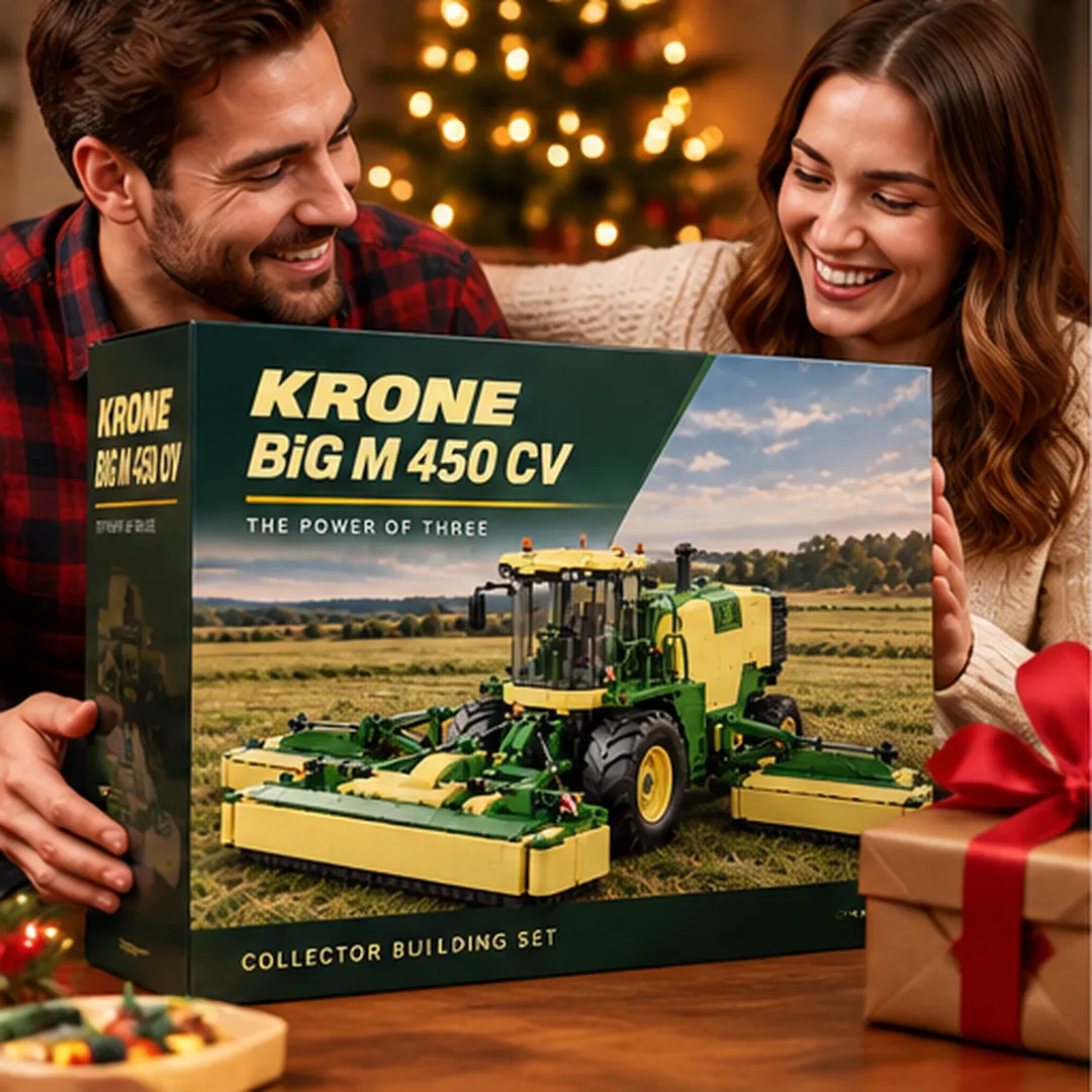 KRONE BiG M 450 CV three-mower building model