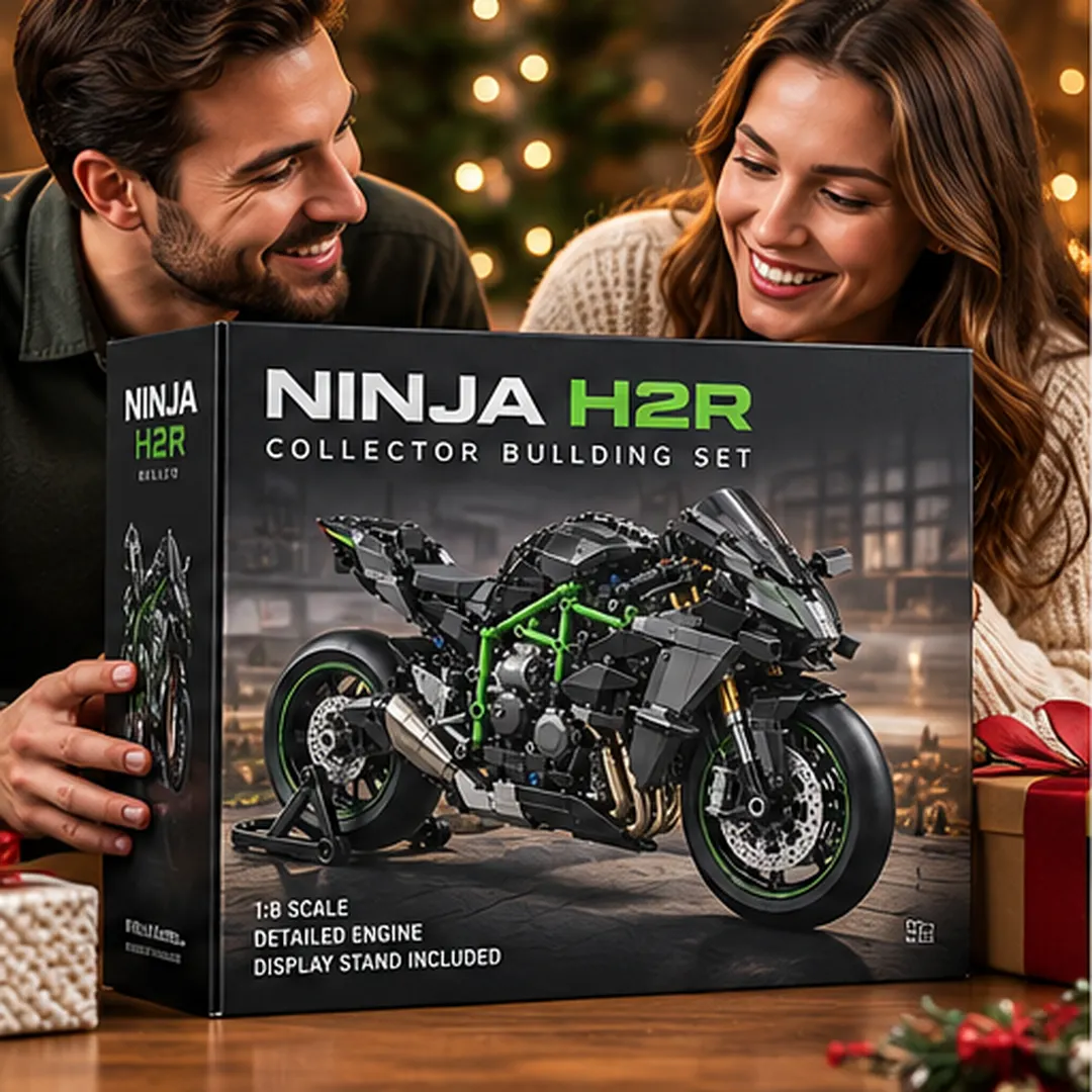 H2R motorcycle building set gift for motorcycle enthusiasts