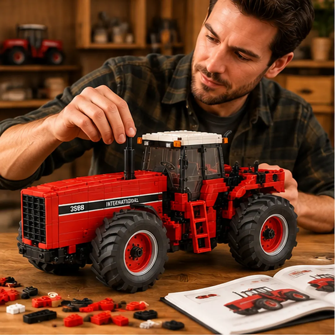 Building the International 3588 2+2 collector tractor