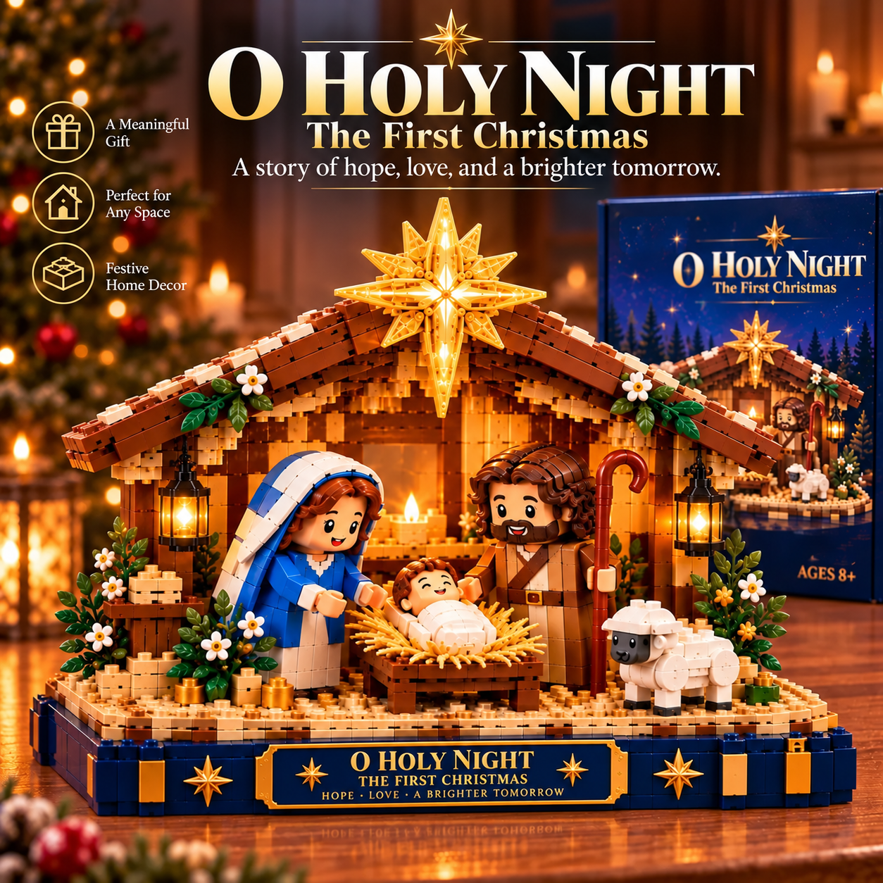 O Holy Night: The First Christmas Nativity Building Set – A Christmas Gift Families Can Build Together