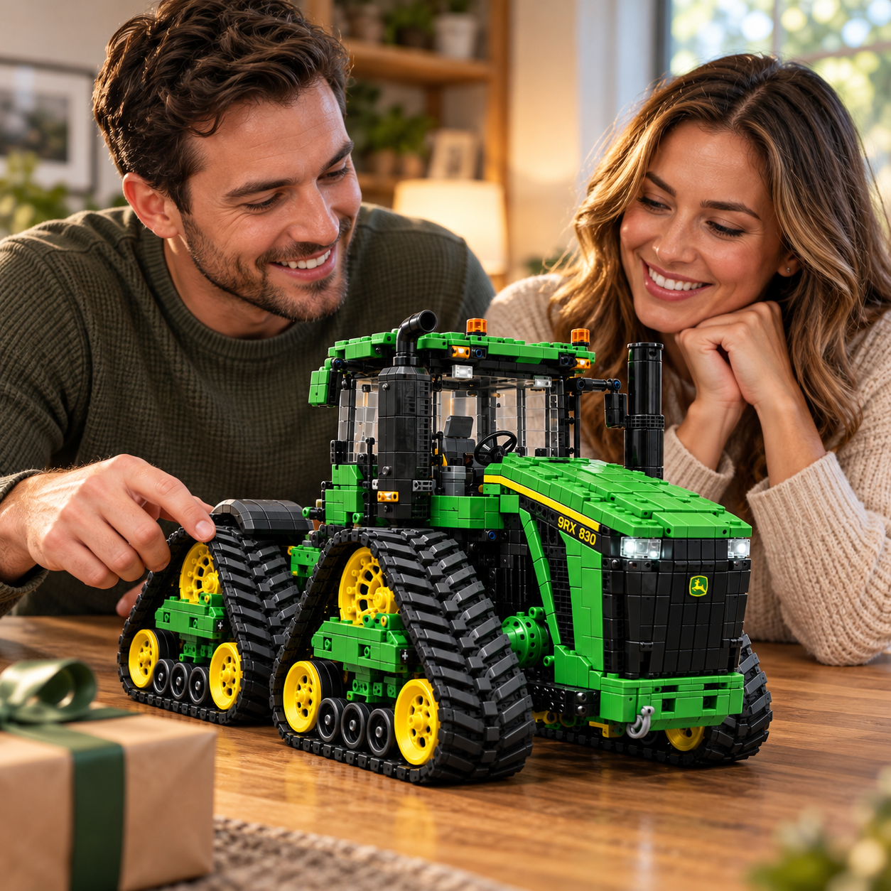 9RX 830 tractor building set gift photo