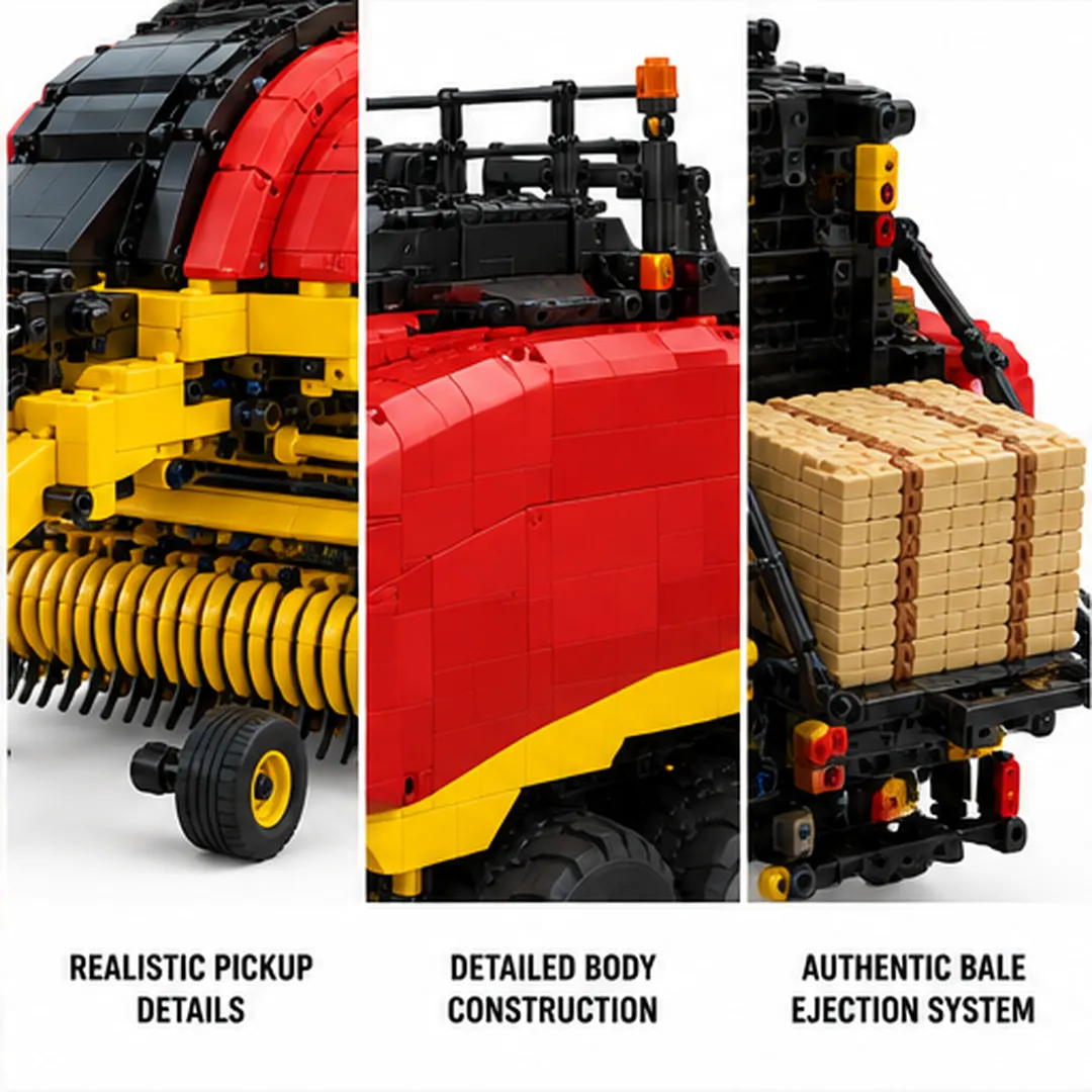 New Holland BigBaler 340 PLUS collector building set illustrated box presented as a gift