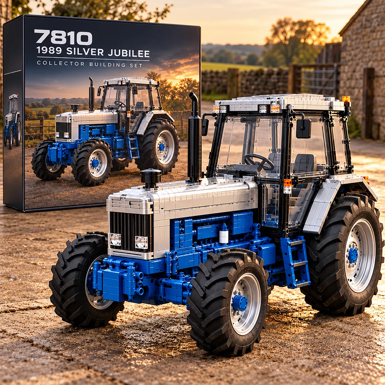 7810 Silver Jubilee tractor collector building set